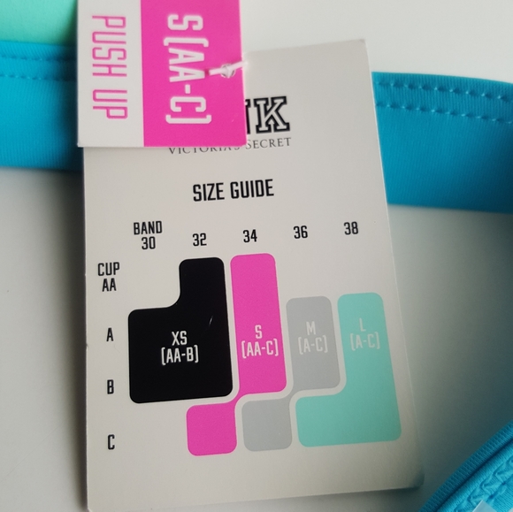 PINK VICTORIA'S SECRET PUSH UP BRA size SMALL - Picture 4 of 7